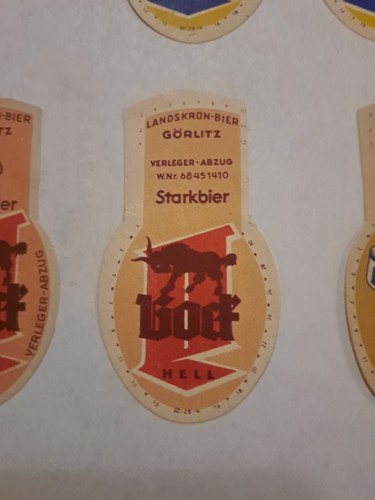 Bieretikett landskron - ☆☆bieretikett,