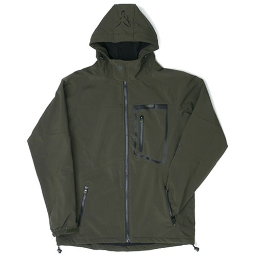 Fox green black softshell - green,