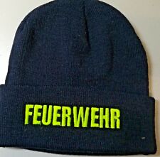 Strickmütze Feuerwehr Mütze