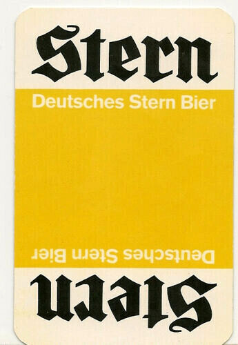Skatspiel brauerei stern - stern,