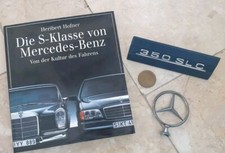 Mercedes 350 SLC / Stern / Münze / Buch - Benz S Klasse Daimler Oldtimer 