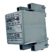 Grothe TR 1975 K / Klingeltrafo / 12V / 1.3A / 16VA / 230V-50Hz