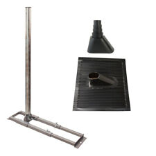 SAT Dachsparrenhalter 1m Stahl Mast Dach Montage Sparren Halterung ALU Ziegel