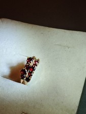 Gold Ring Mit Granat 585, 14