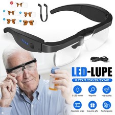 Stirnlupe Kopflupe Lupenbrille