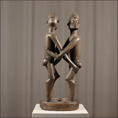 80609 doppel figur dogon mali - dogon,