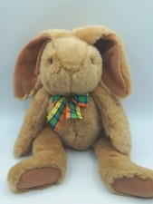 TCM Tchibo Hase Plüschtier karierte Schleife bunt Kuscheltier Stofftier sehr gut