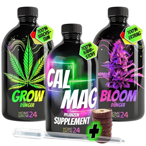 Homegrow24 dünger trio - homegrow24,
