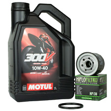 Motul Öl 300V 10W40 / Ölfilter Suzuki GSX-R 600 / GSX-R 750 Moto GP Bj 2016 KN