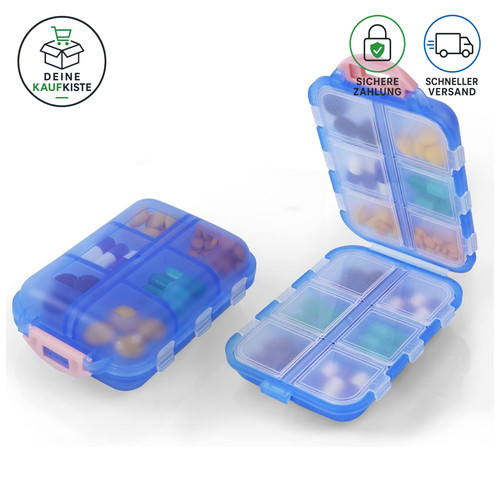 Tablettenbox tage pillendose - 7,