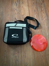Disc Golf Slim Bag Latitude 64° Sand Beige + Scheibe