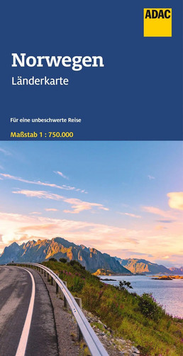 Adac länderkarte norwegen - adac,