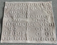 Badematte JOOP! Vorleger Teppich Hellbraun 50 x 60 cm Baumwolle Top Zustand!