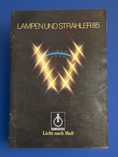 DDR KATALOG LAMPEN UND STRAHLER 85 ,  NARVA 1985 , Zustand 2-3 gebraucht
