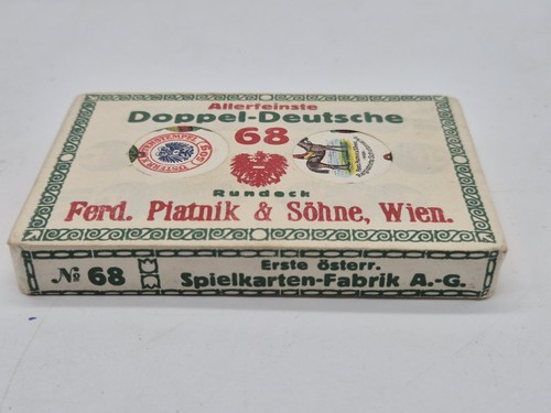 Doppel deutsche spielkarten - doppel,