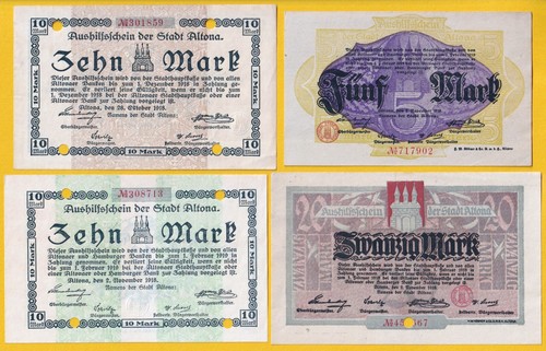Altona mark vom - 10,
