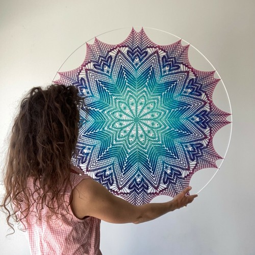 Mandala architekt 90cm - 90cm, /