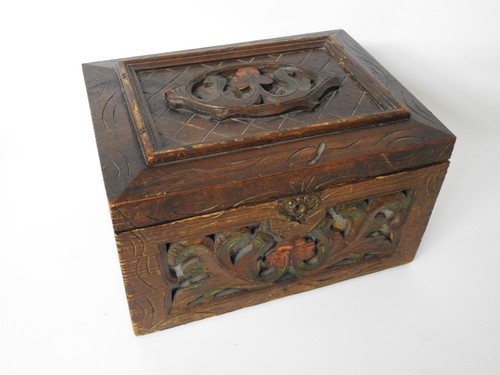 Antike holz kiste truhe - antike,