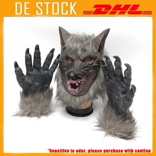 Horror karneval maske wolf - karneval,