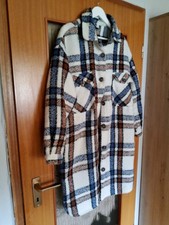 Modischer Damenmantel - blau