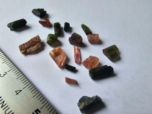 55ct buntes turmalin lot - [55ct!],