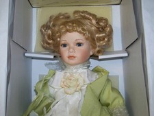 Künstlerpuppe KATHRINE von MELODY CHEN Porzellan 55 cm Limitiert Zertifikat NEU