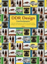 DDR Design Geschenkpapier Buch Komet