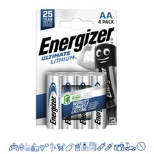Energizer Ultimate AA Mignon Lithium FR6 L91 1,5V Batterien im Blister