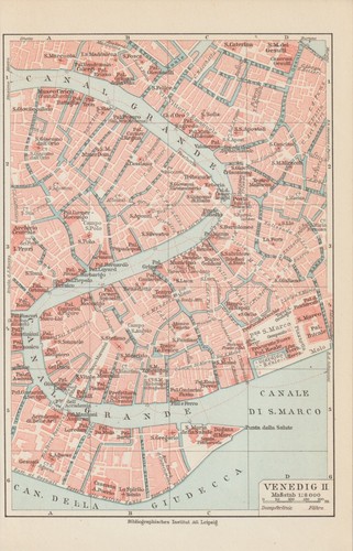Venedig innere stadt san marco - san,