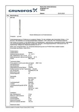 Grundfos SP 14-8 Unterwasserpumpe 4''