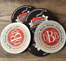Bierdeckel dbb bergmann - bierdeckel,