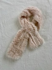 Pelzkragen Echtfell rosa