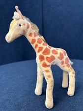 Steiff Giraffe, H 16 cm, Knopf