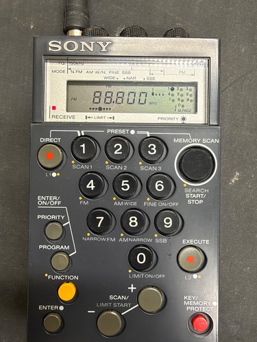 Sony icf pro - pro, 80
