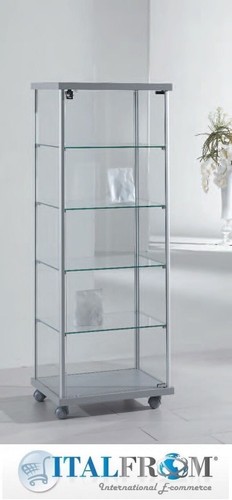 Glastheke vitrine rädern - vitrine,