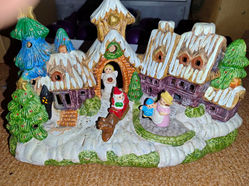 Weihnachtskrippe krippenszene - weihnachtskrippe,