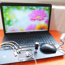 XXL SET I Toshiba C870 17 Zoll DTS SOUND l Windows 11 l 16GB RAM NEU l HDMI USB3