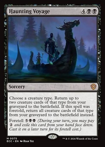 Mtg haunting voyage - haunting,