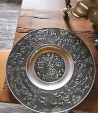 XXL 47cm Zinn Teller. Der