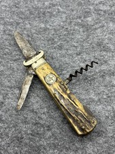 Taschenmesser Klappmesser Vintage Messer Hirschhorn Hersteller???