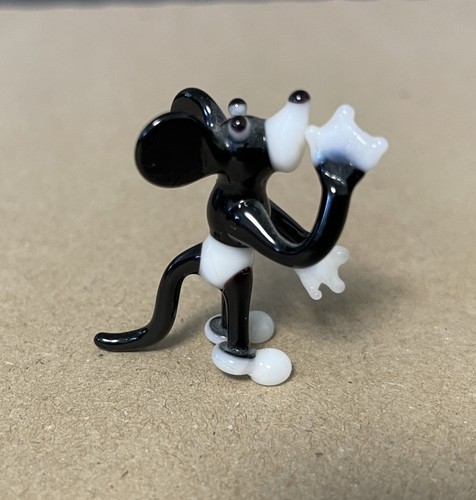 Glasfigur lauscha micky maus - glasfigur,