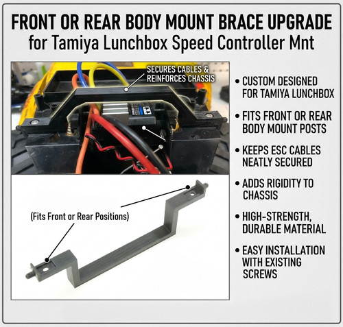 Front rear body mount - body,