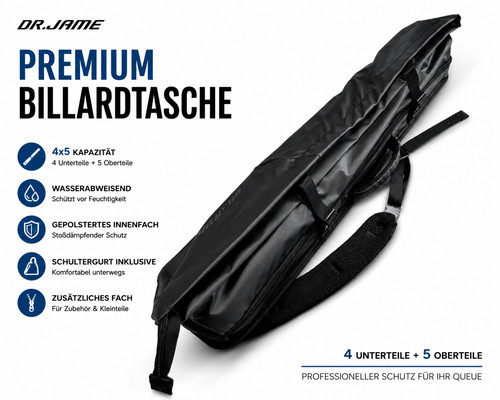 Jame billardtasche 4x5 - dr.jame,