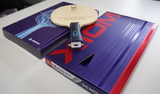 XIOM 36.5 ALX TT Holz Schläger mit JANOVA smart Racket Upgrade, Griff konkavu