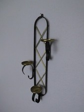 DDR Vintage Blumenständer Wandregal Schmiedeeisen Blumenregal Kakteenregal