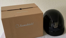 Samshield Alcantara Reithelm – Schwarz / Glossy – Größe L - NEU - in OVP