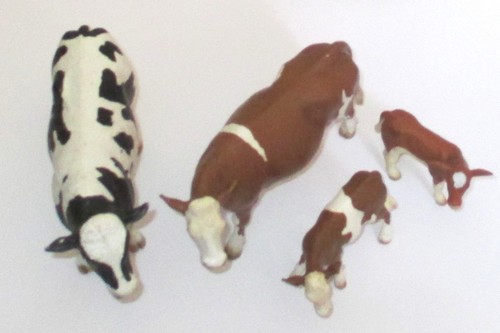 Schleich bauernhof kuh kalb - bauernhof,