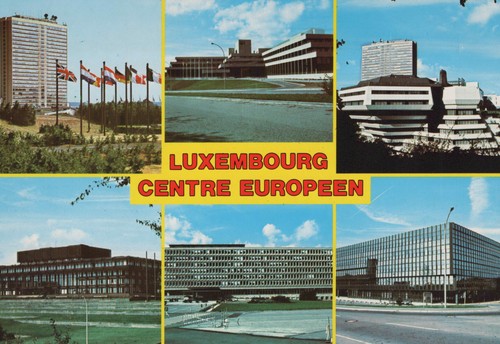 Ansichtskarte luxemburg centre - ansichtskarte,