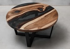 Rund Couchtisch Massivholz