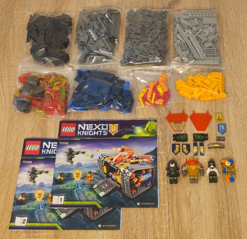 Lego nexo knights 72006 - nexo, axls